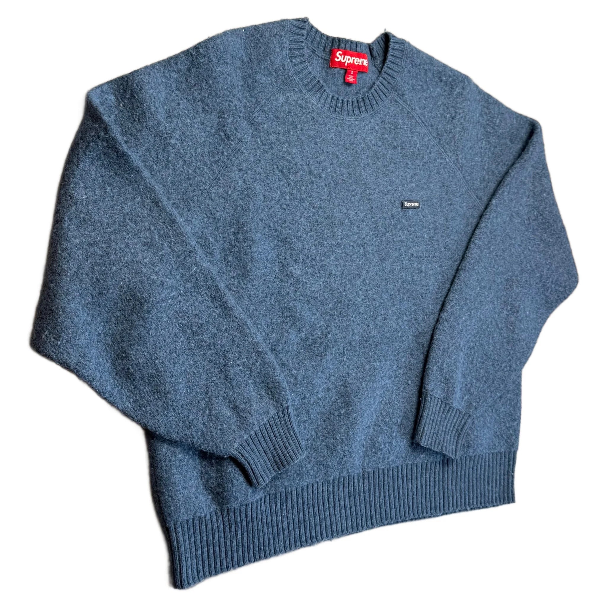 Supreme Knitted Sweatshirt - Blue - S