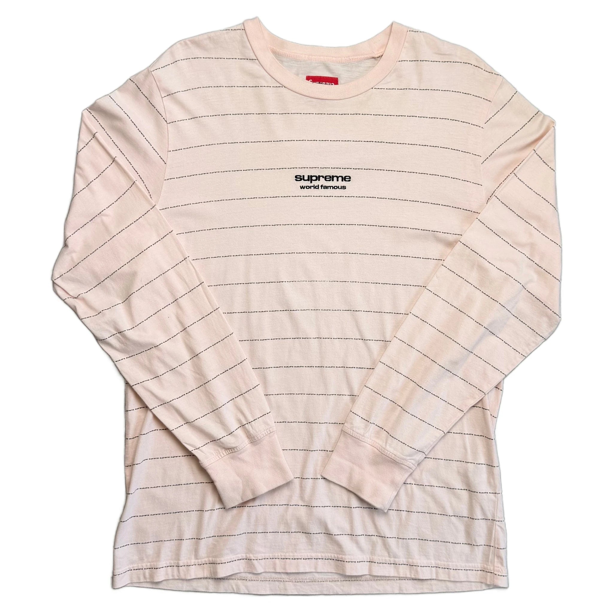 Supreme Long Sleeve T-Shirt - Pink - S