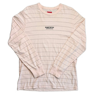 Supreme Long Sleeve T-Shirt - Pink - S