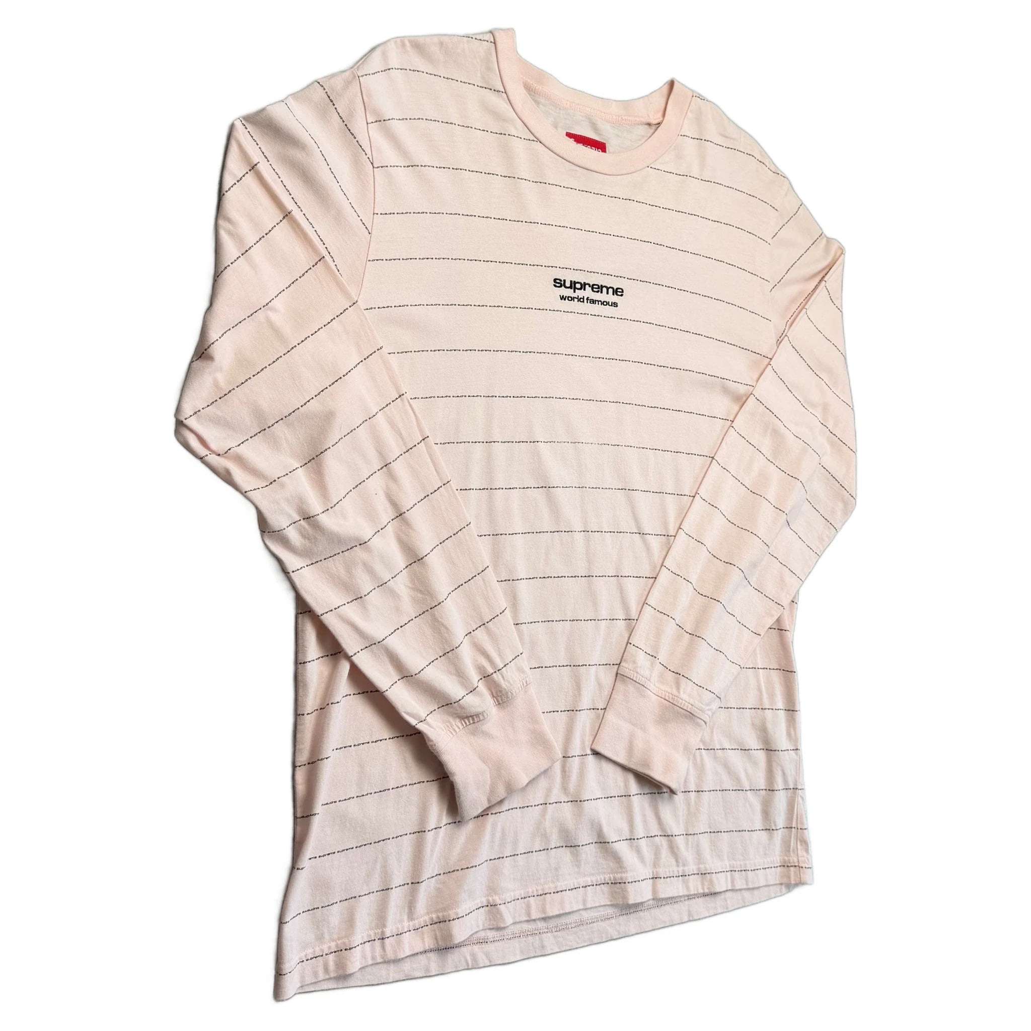 Supreme Long Sleeve T-Shirt - Pink - S
