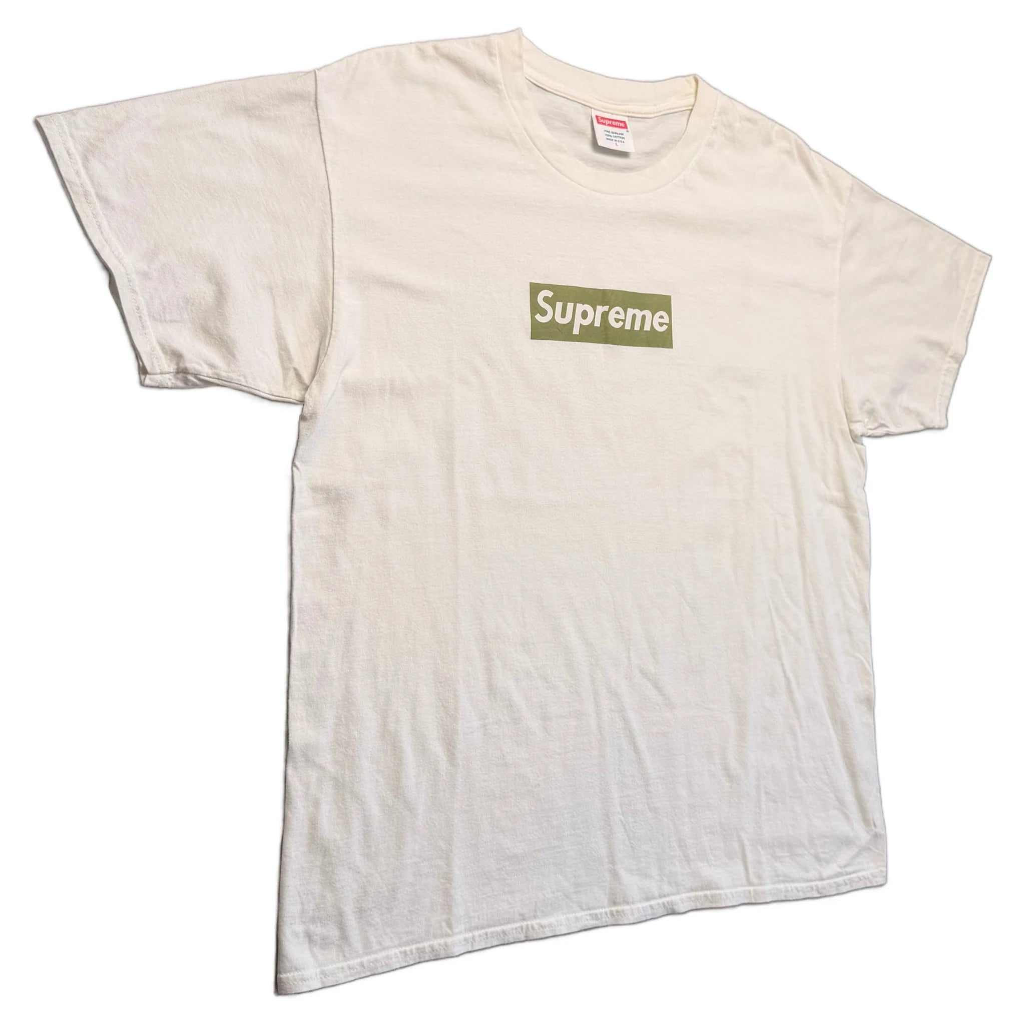 Supreme T-Shirt - Cream - L