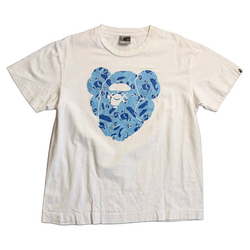 A Bathing Ape (BAPE) x KAWS T-Shirt - White - L