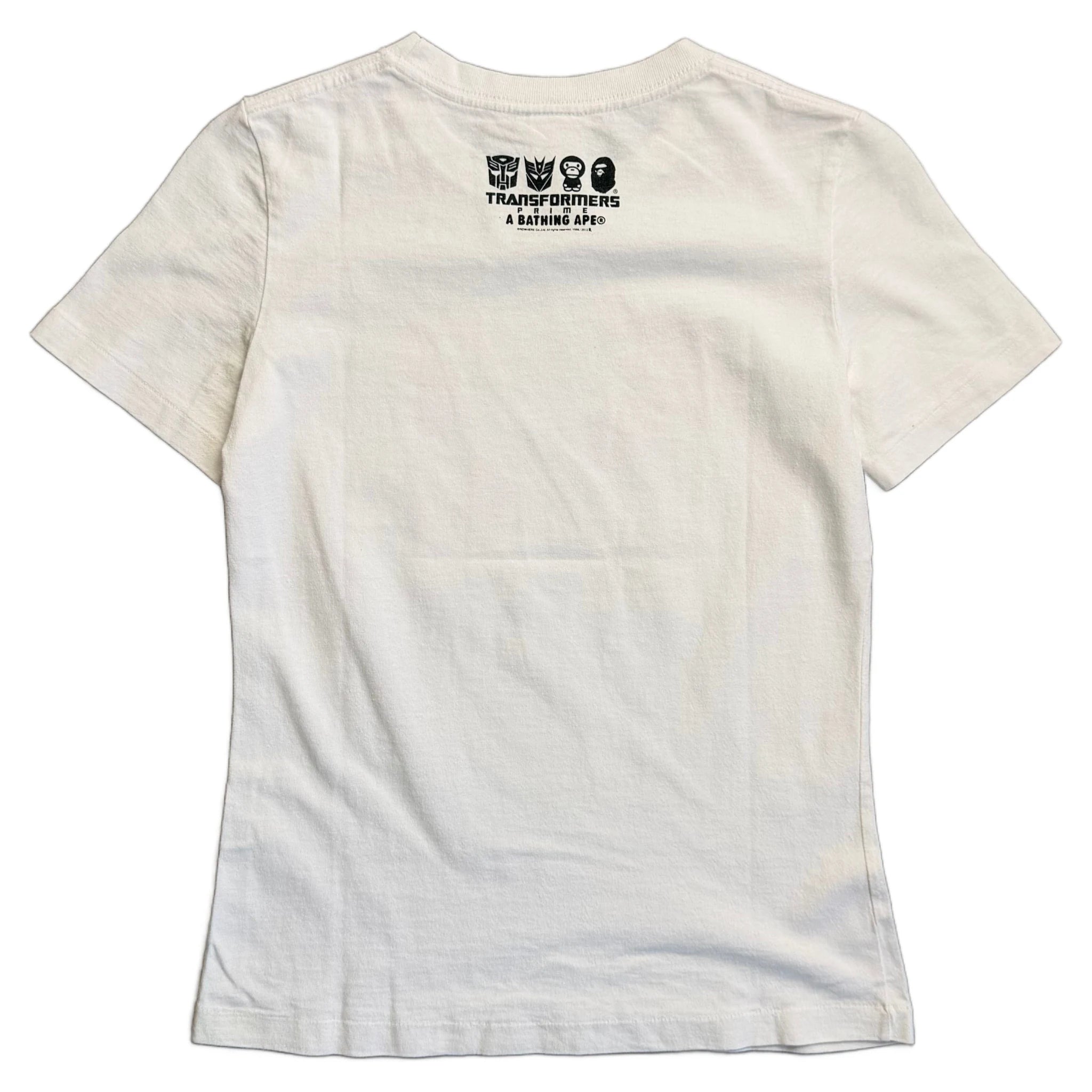 BAPE x Transformers T-Shirt - White - XS