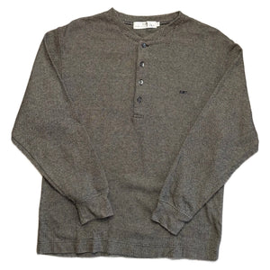 Vintage Balenciaga Knitted Sweatshirt - Grey - M