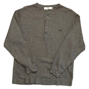 Vintage Balenciaga Knitted Sweatshirt - Grey - M