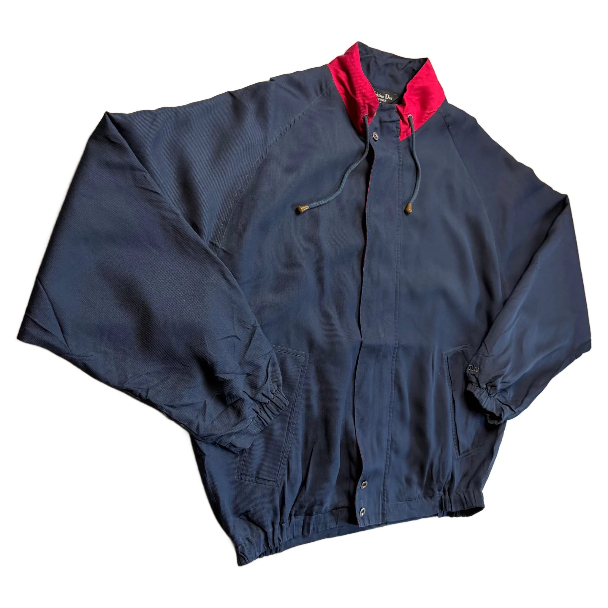 Vintage Christian Dior Jacket - Navy Blue - L