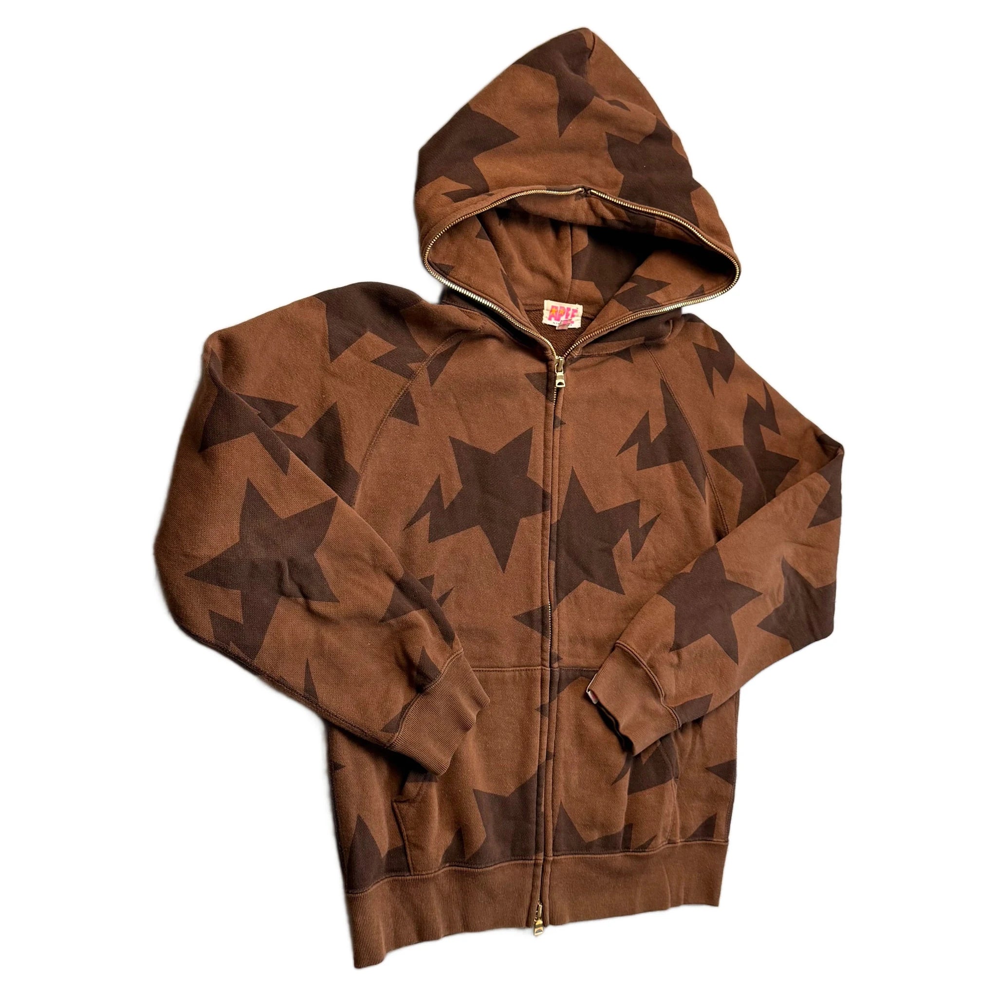 A Bathing Ape (BAPE) Hoodie - Brown - S