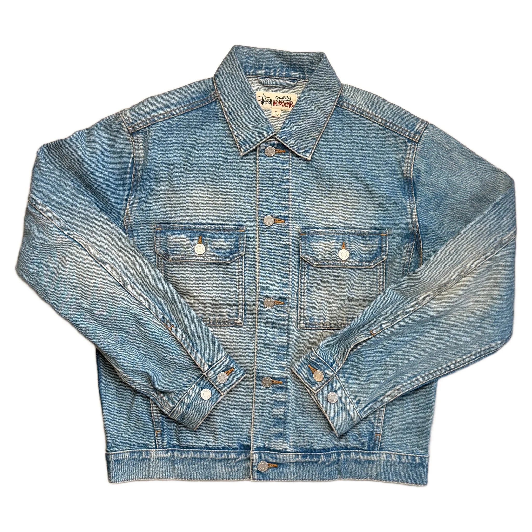 Stussy Denim Jacket - Blue - M