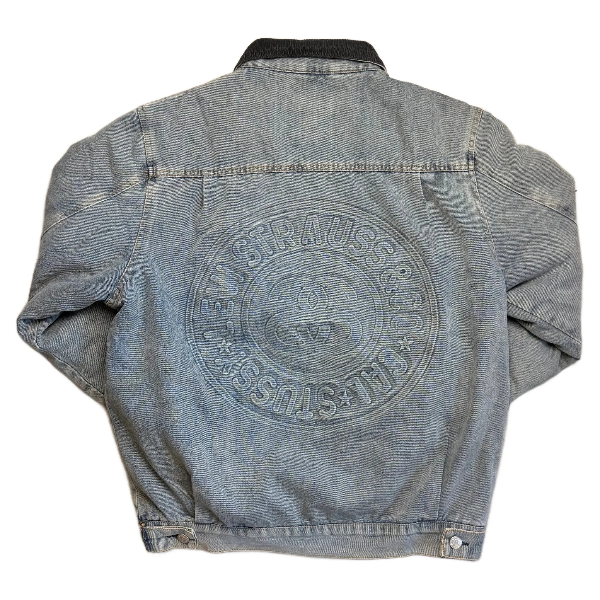 Stussy x Levis Denim Jacket - Blue - M
