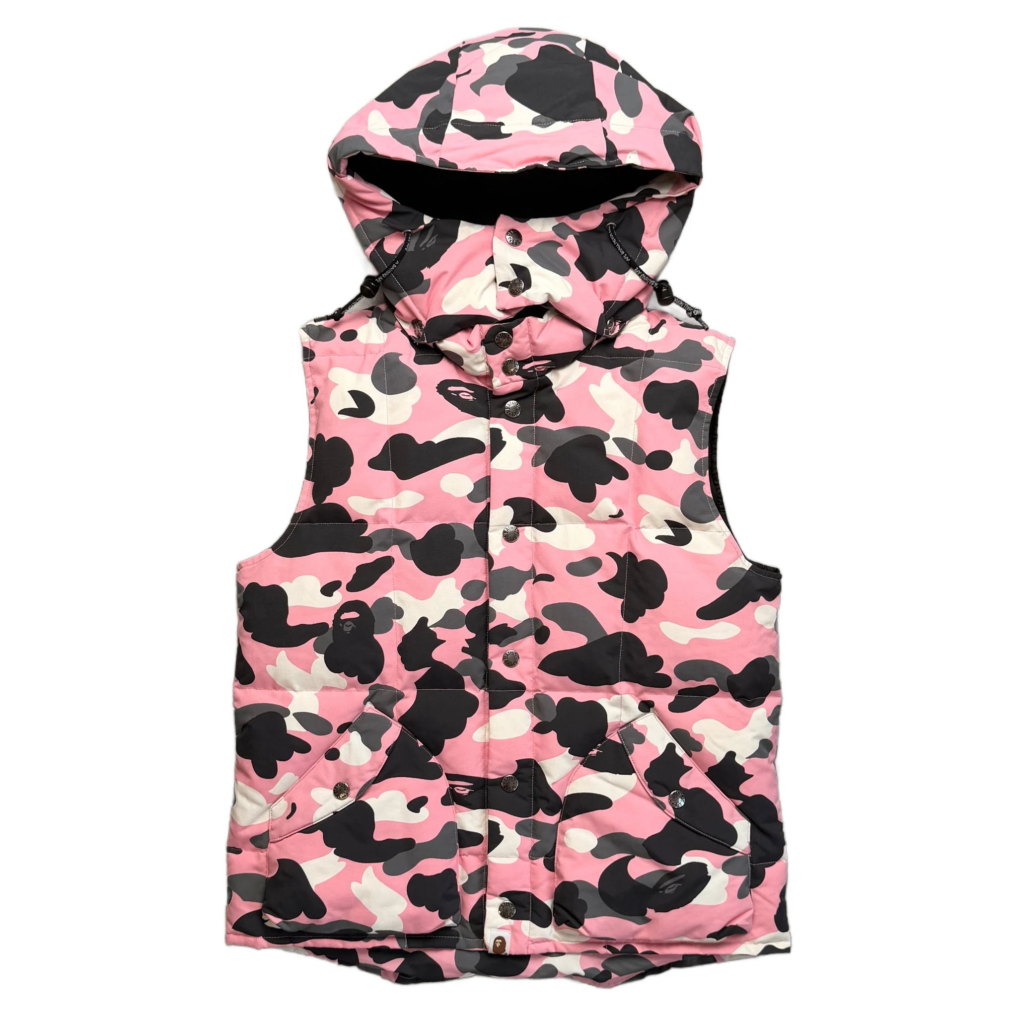 A Bathing Ape (BAPE) Gilet - Pink - S