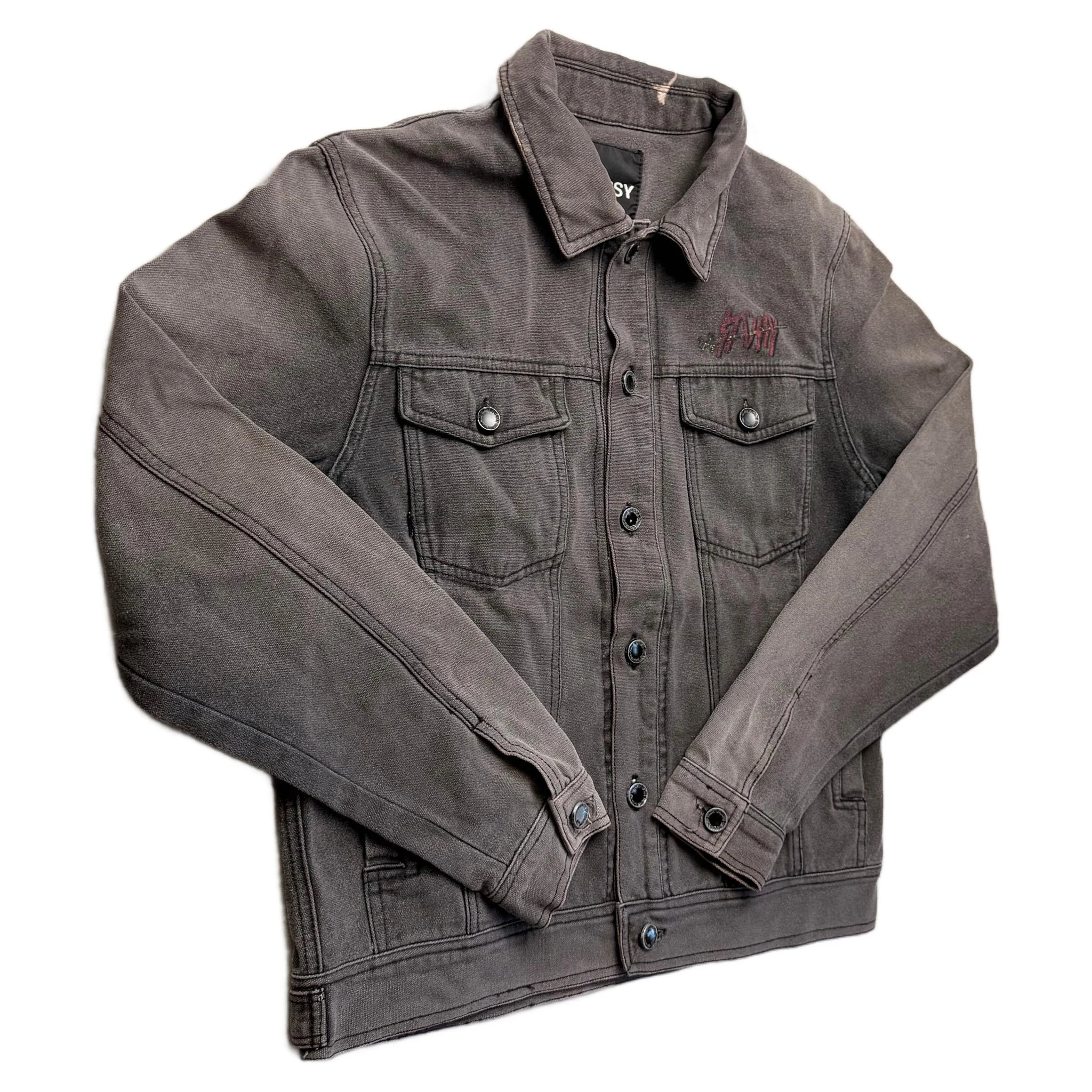 Stussy Jacket - Grey - M