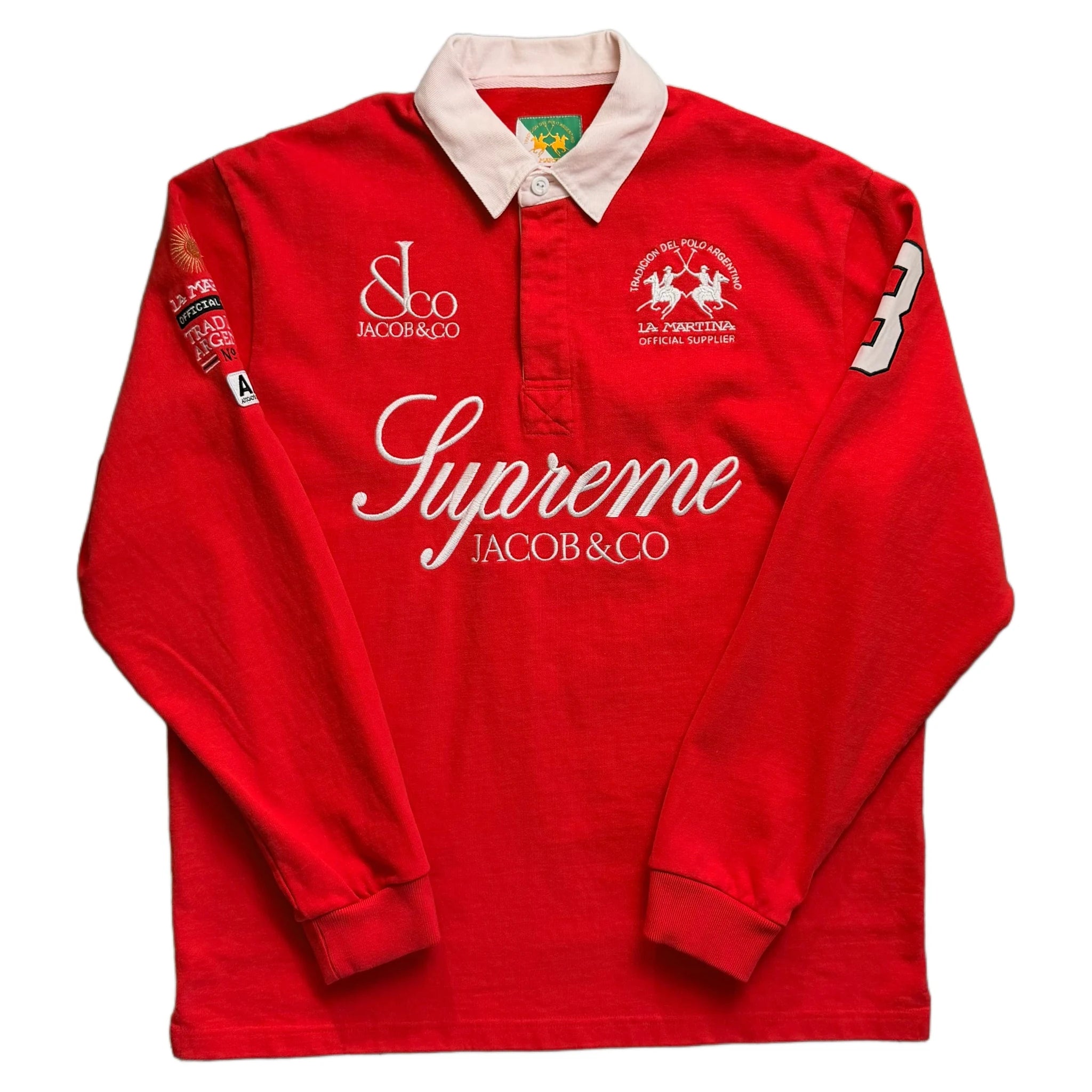 Supreme x Jacob & Co Polo - Red - S