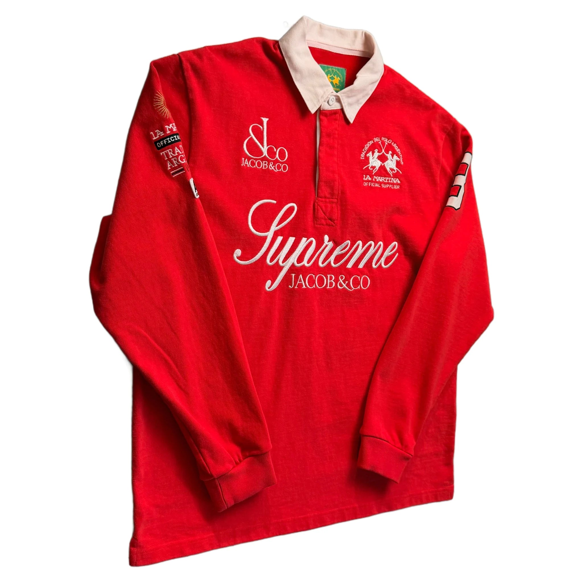 Supreme x Jacob & Co Polo - Red - S