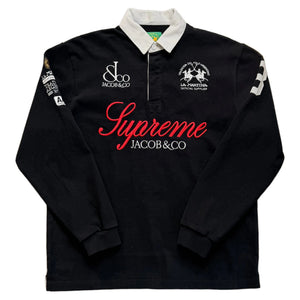 Supreme x Jacob & Co Polo - Black - L