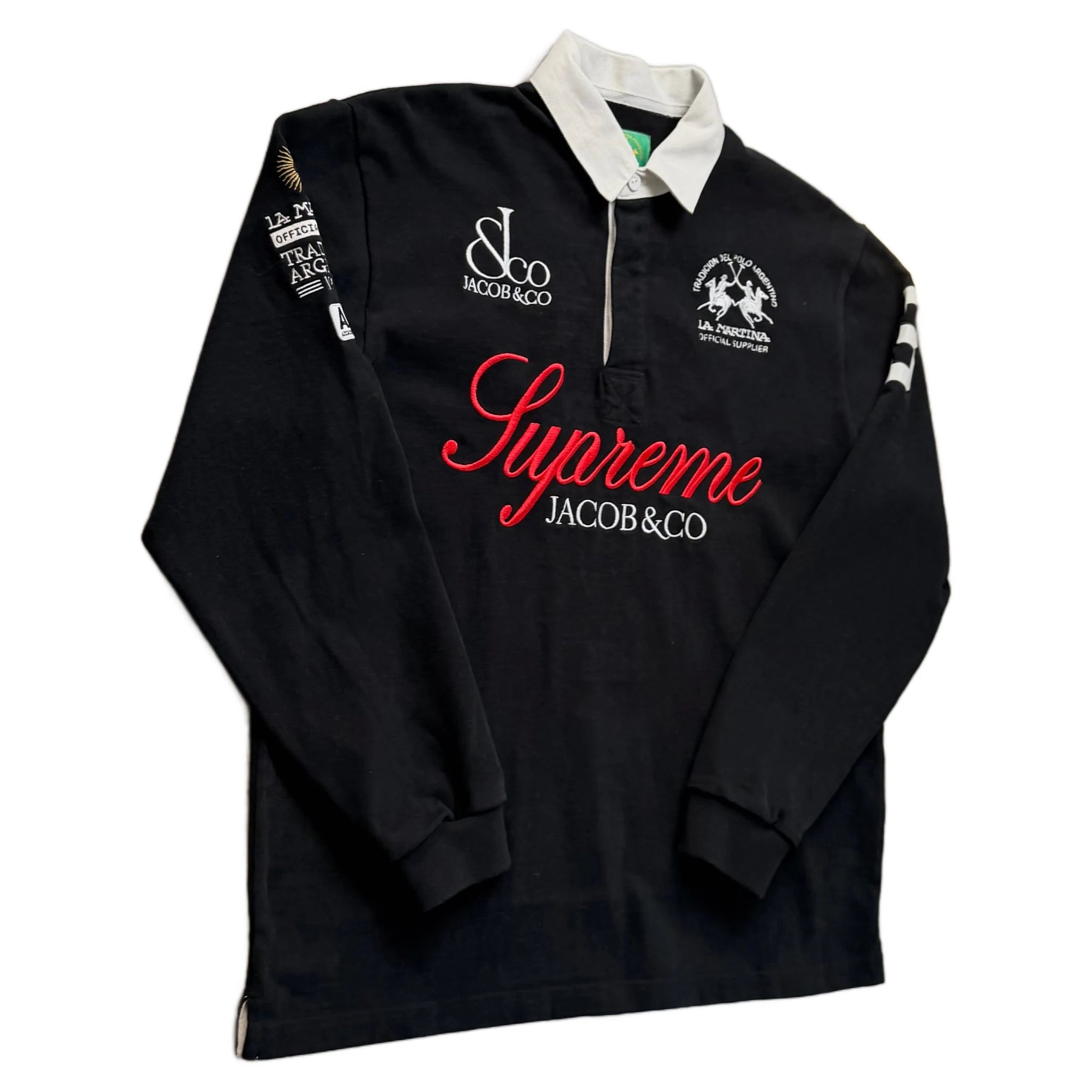 Supreme x Jacob & Co Polo - Black - L
