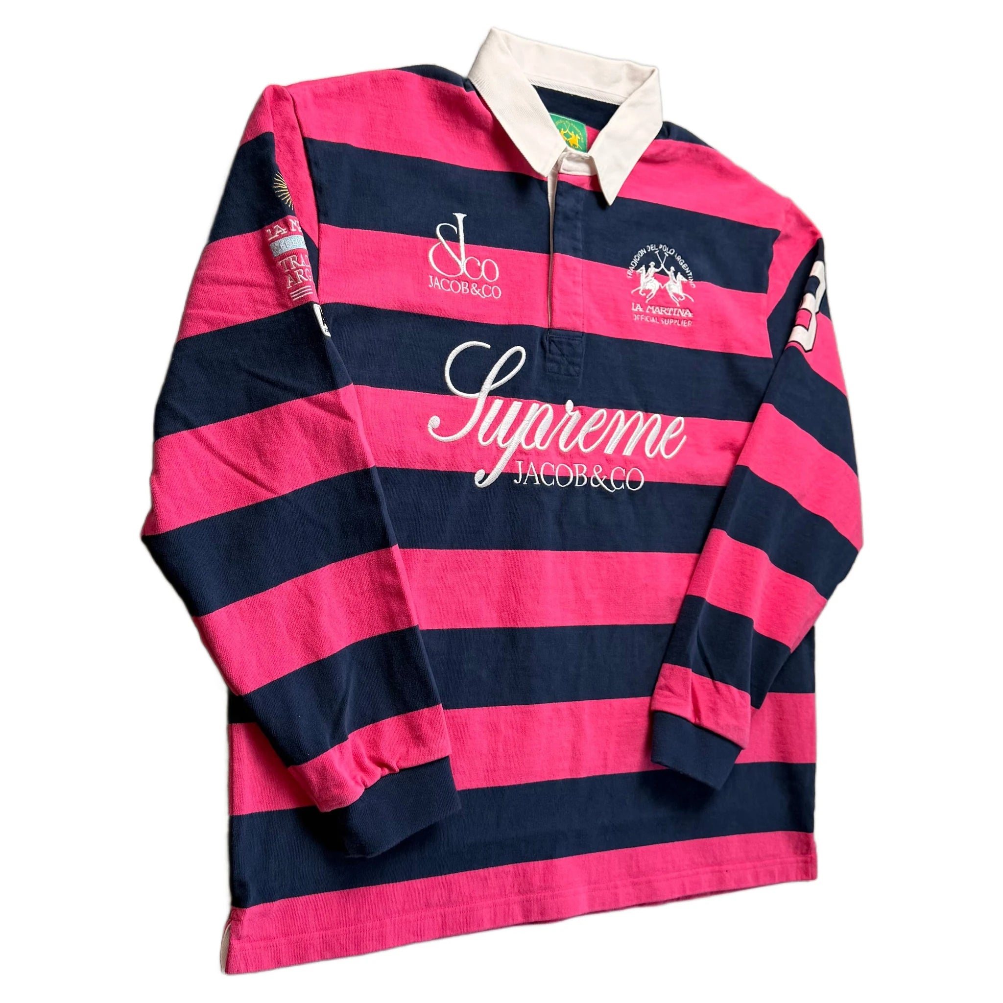 Supreme x Jacob & Co Polo - Pink - L