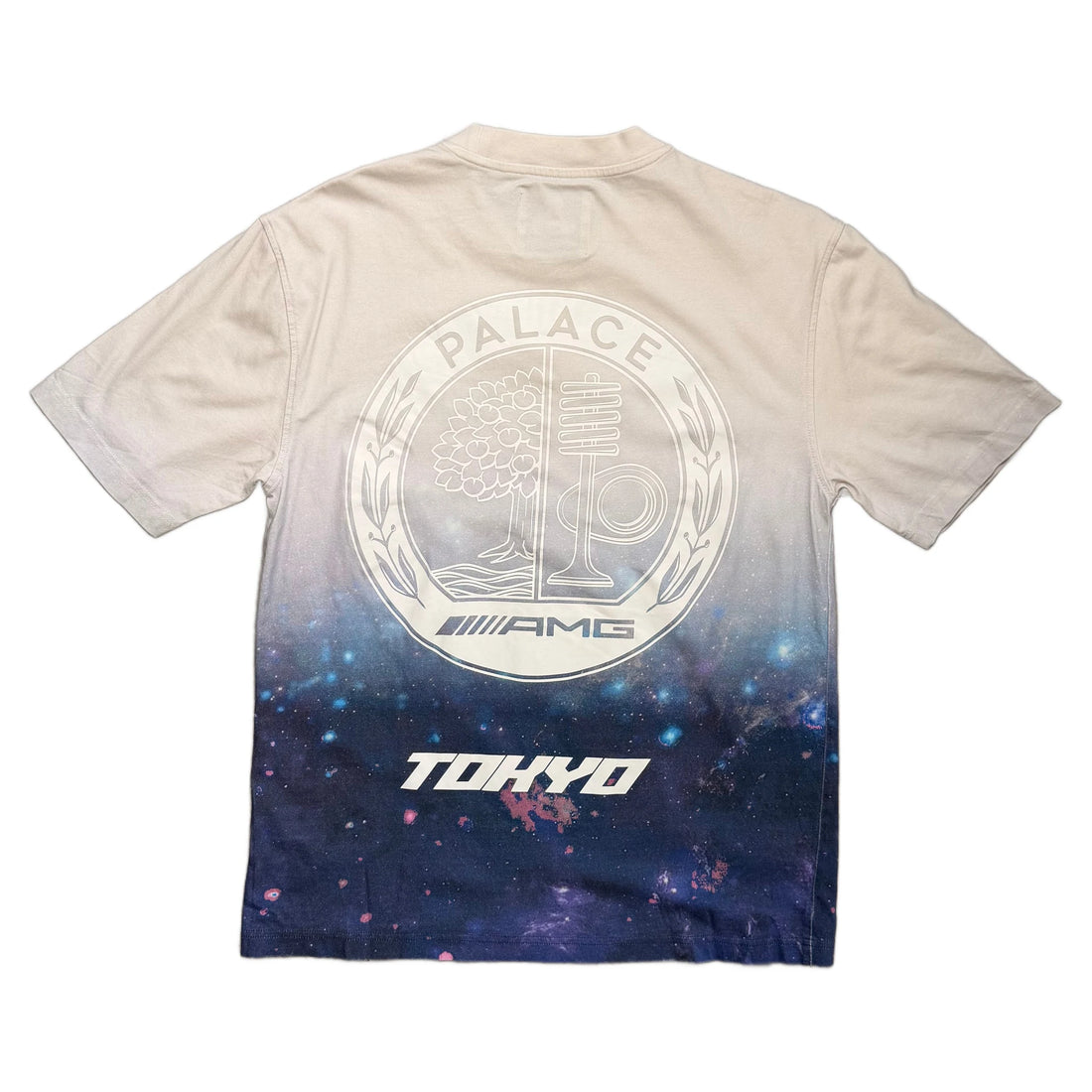 Palace x AMG T-Shirt - Cream - M