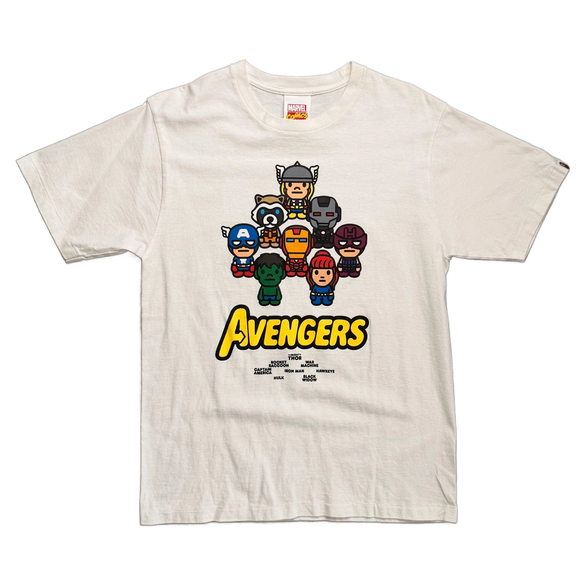 BAPE x Marvel T-Shirt - White - M