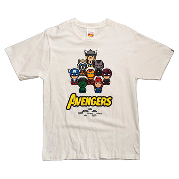 BAPE x Marvel T-Shirt - White - M