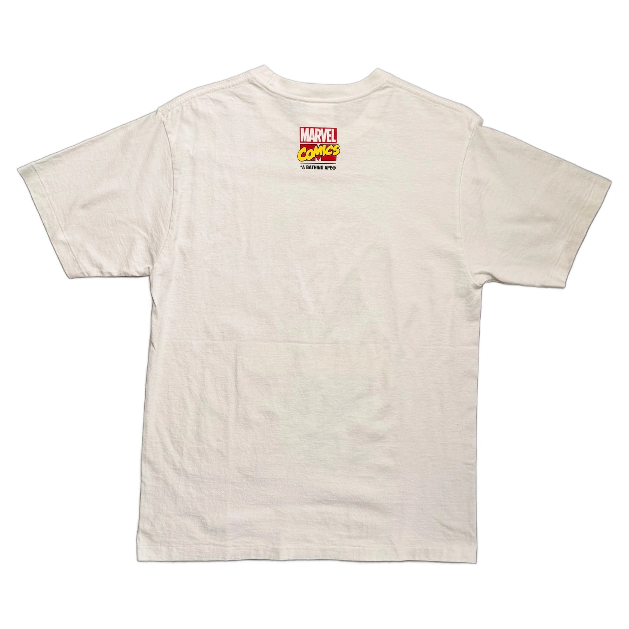 BAPE x Marvel T-Shirt - White - M