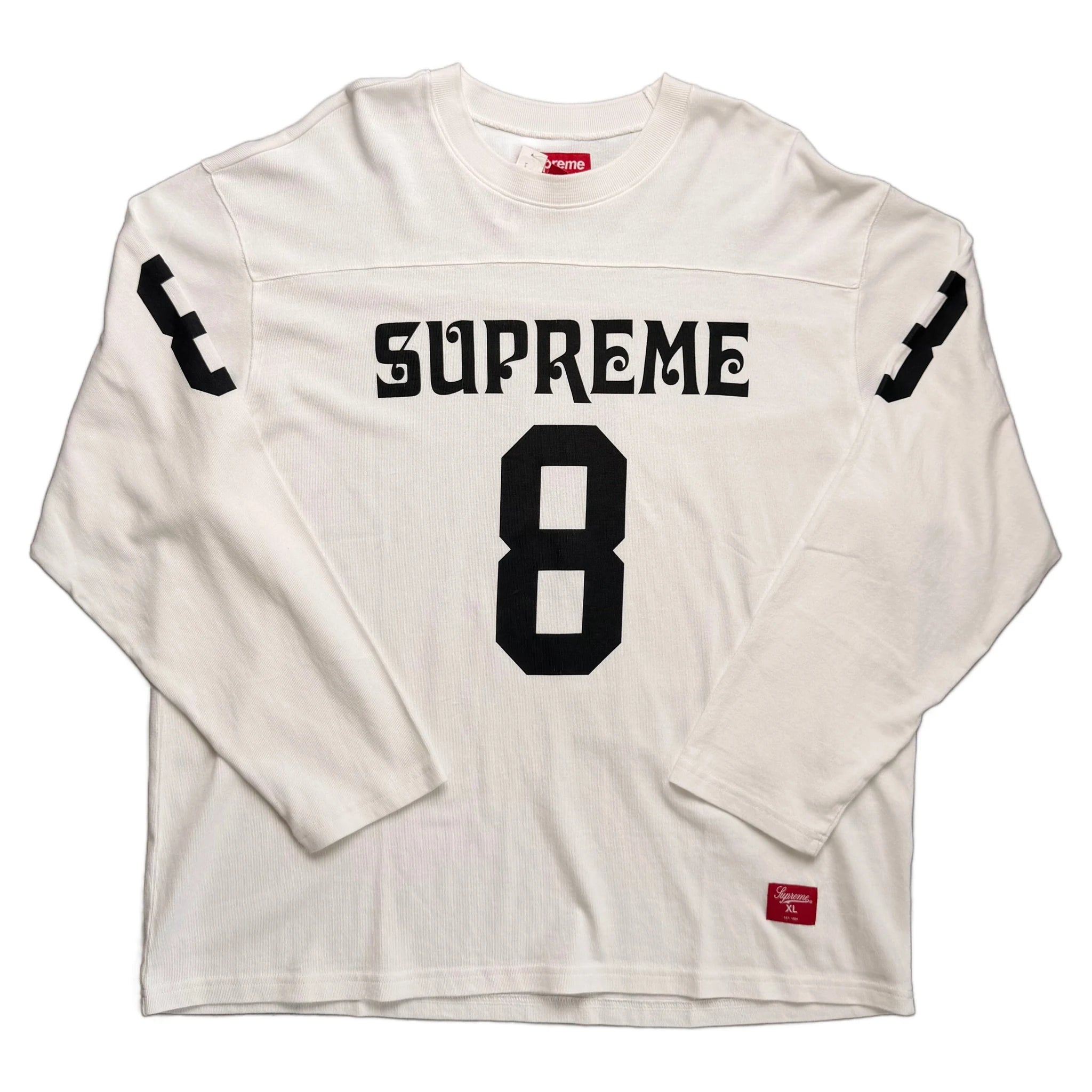 Supreme Long Sleeve T-Shirt - White - XL