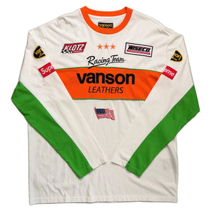Supreme x Vanson T-Shirt - White - XL