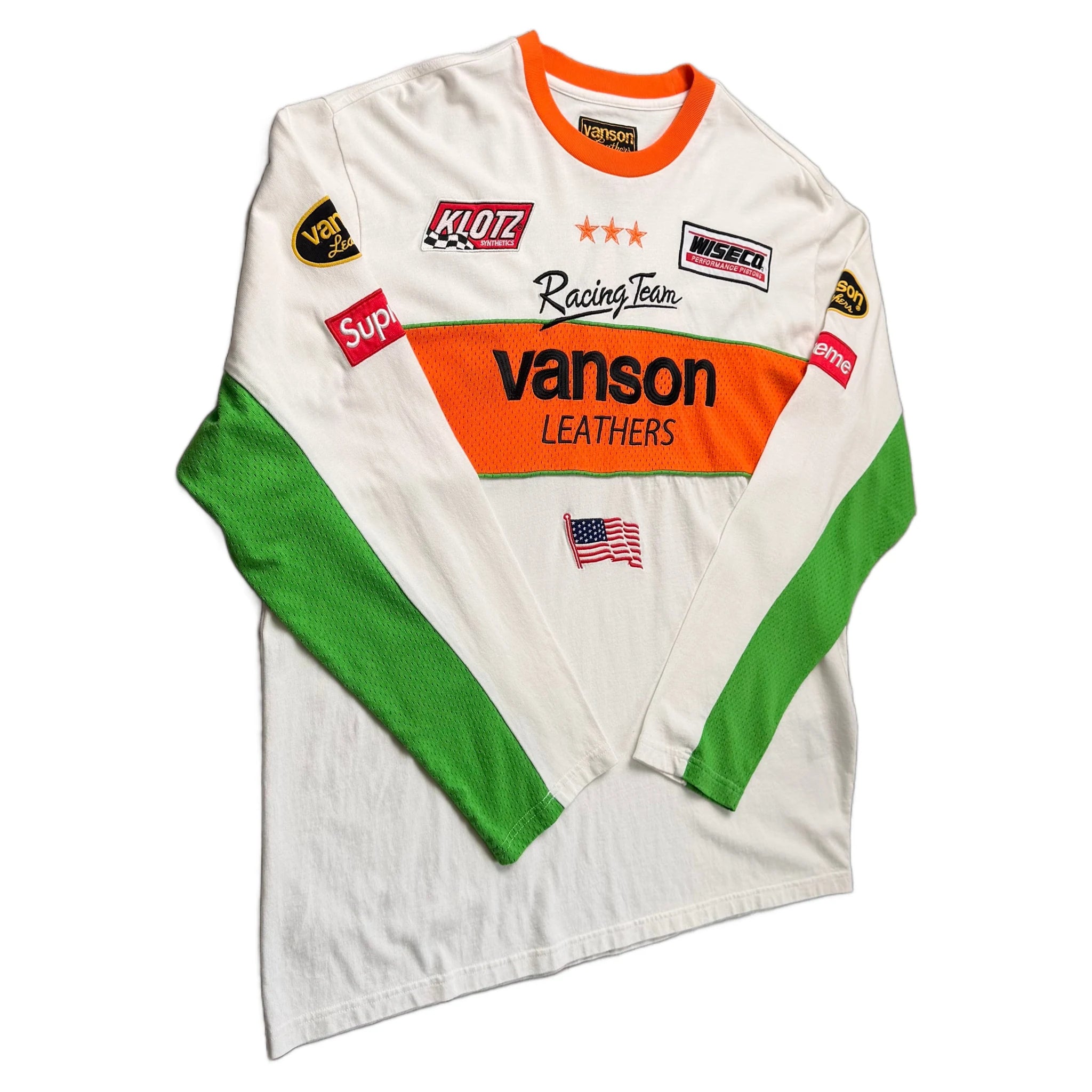 Supreme x Vanson T-Shirt - White - XL