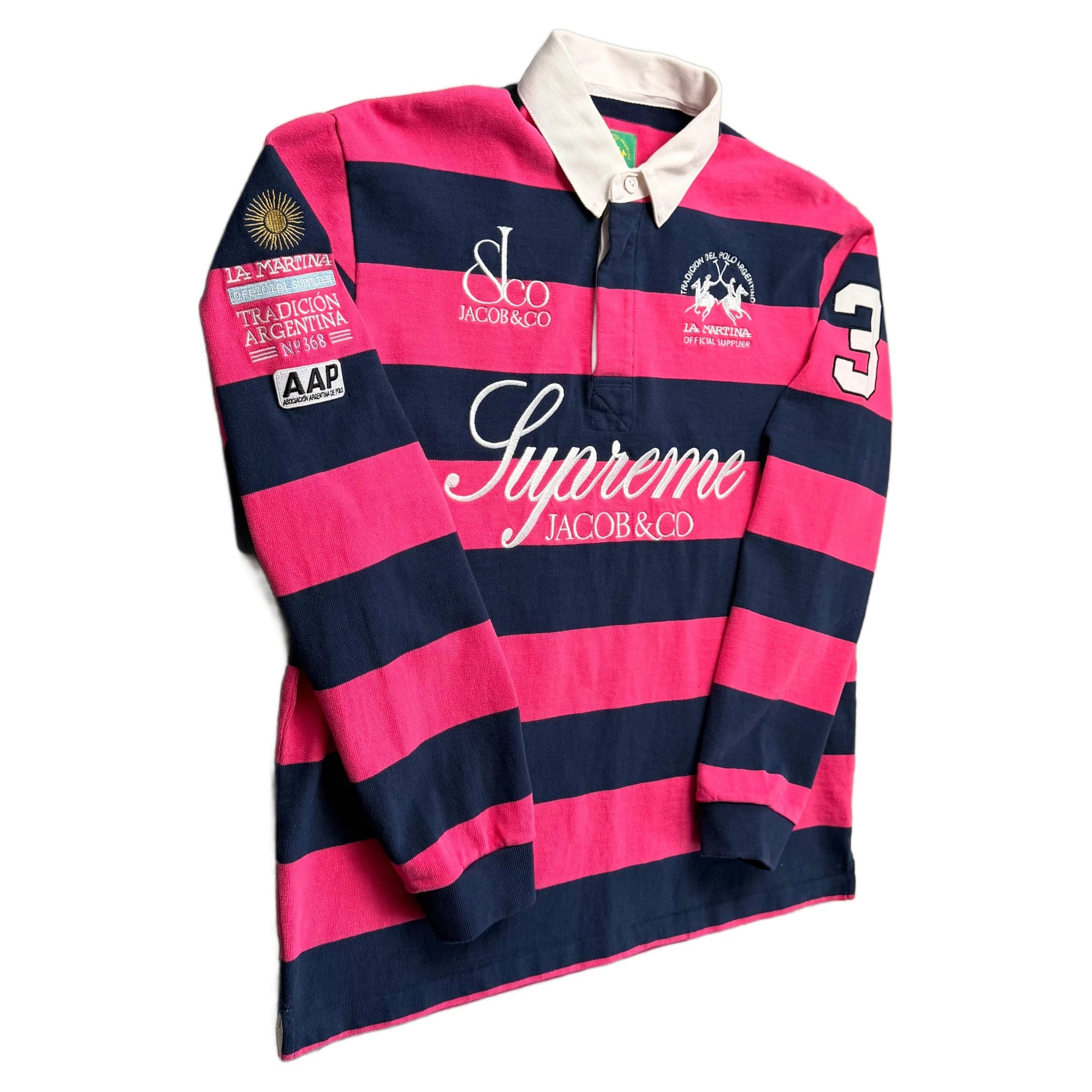 Supreme x Jacob & Co Polo - Pink - S