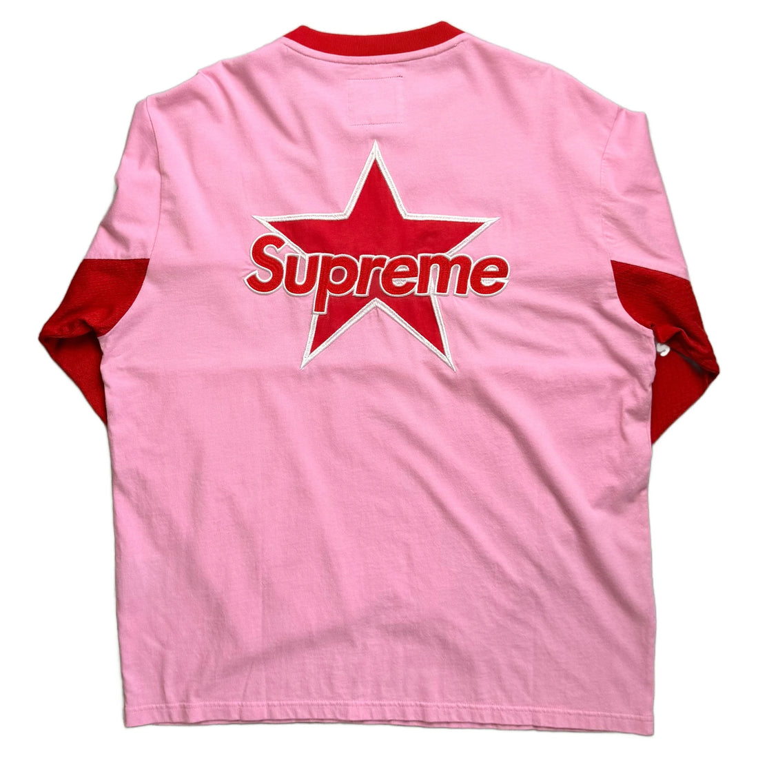 Supreme x Vanson T-Shirt - Pink - L