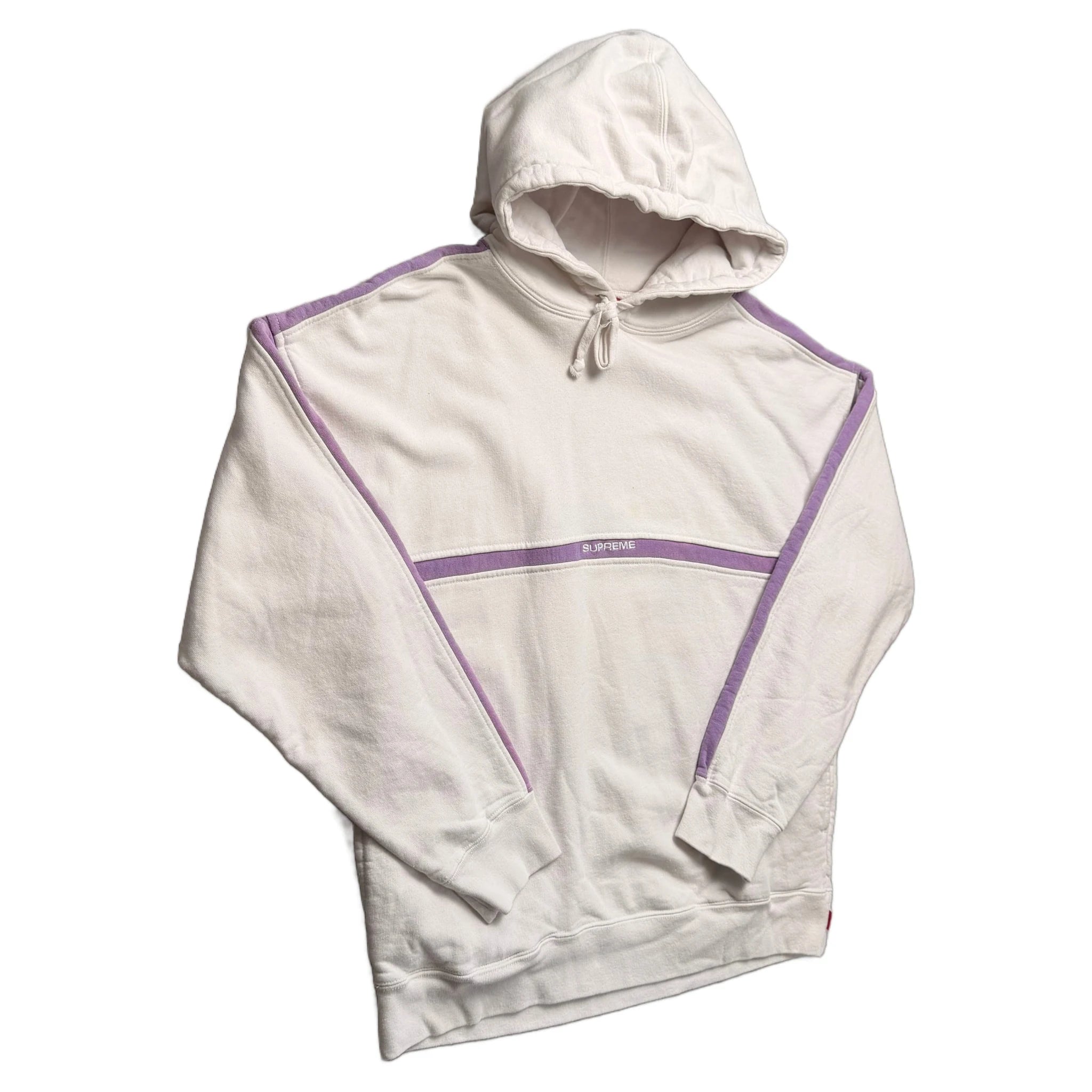 Supreme Hoodie - White - M