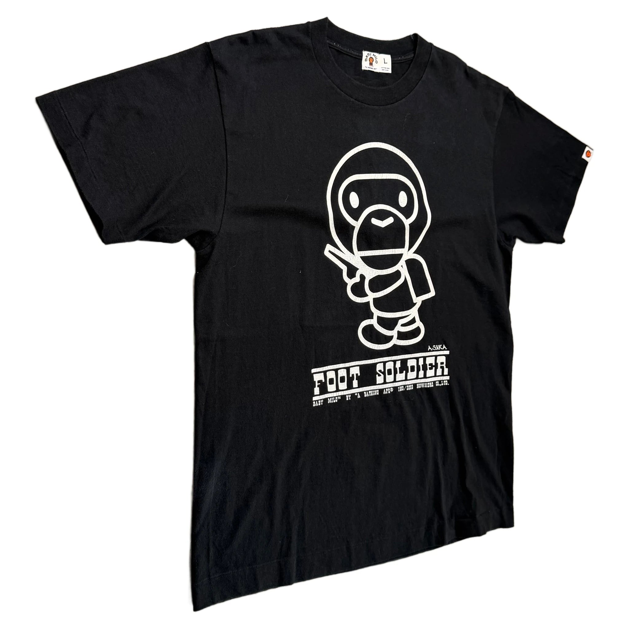 A Bathing Ape (BAPE) T-Shirt - Black - L