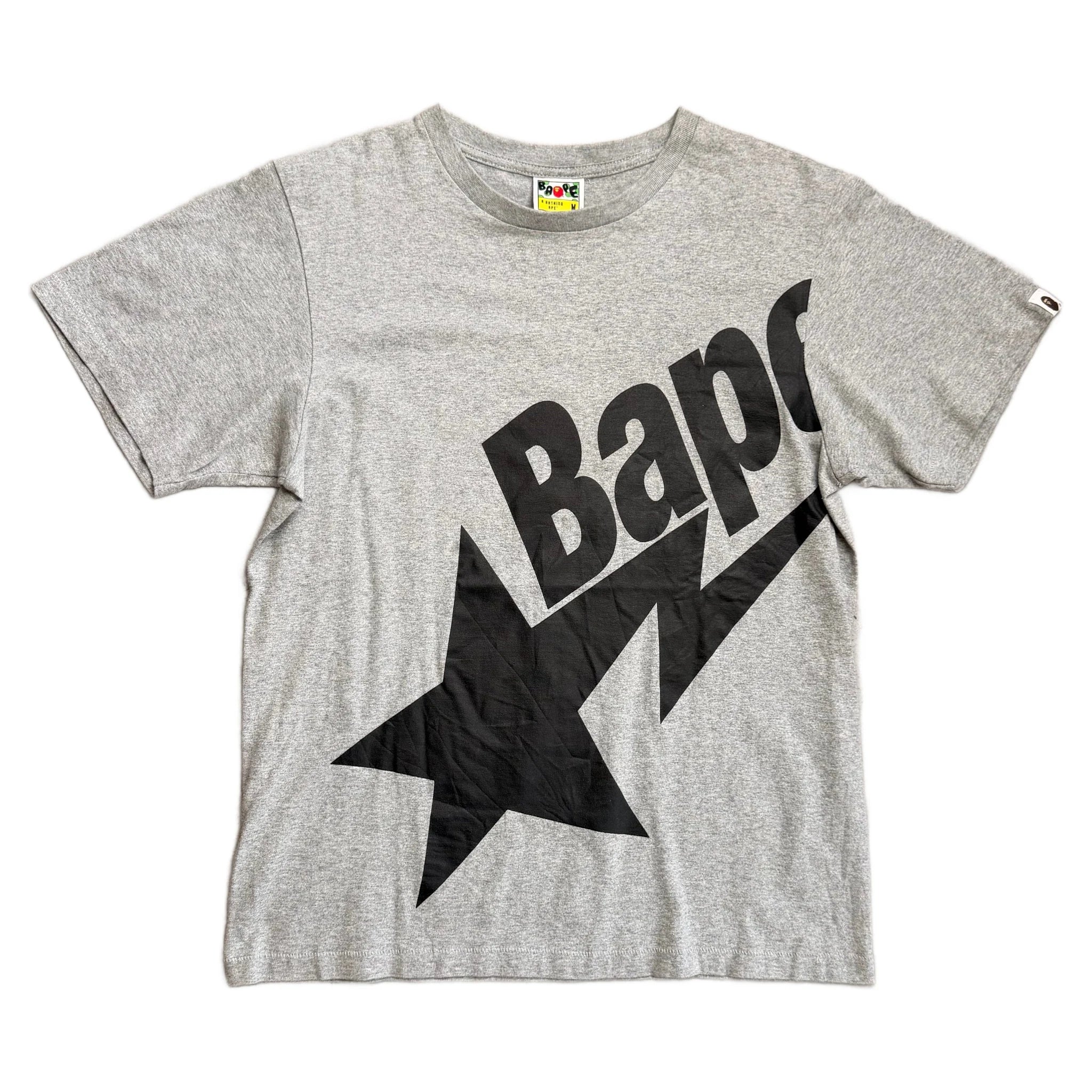 A Bathing Ape (BAPE) T-Shirt - Grey - M