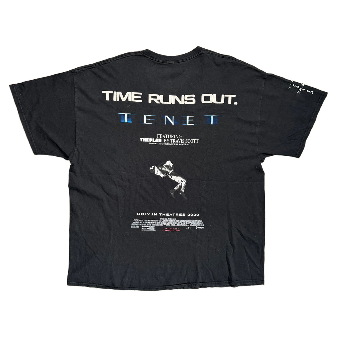 Travis Scott Tenet T-Shirt - Black - XL