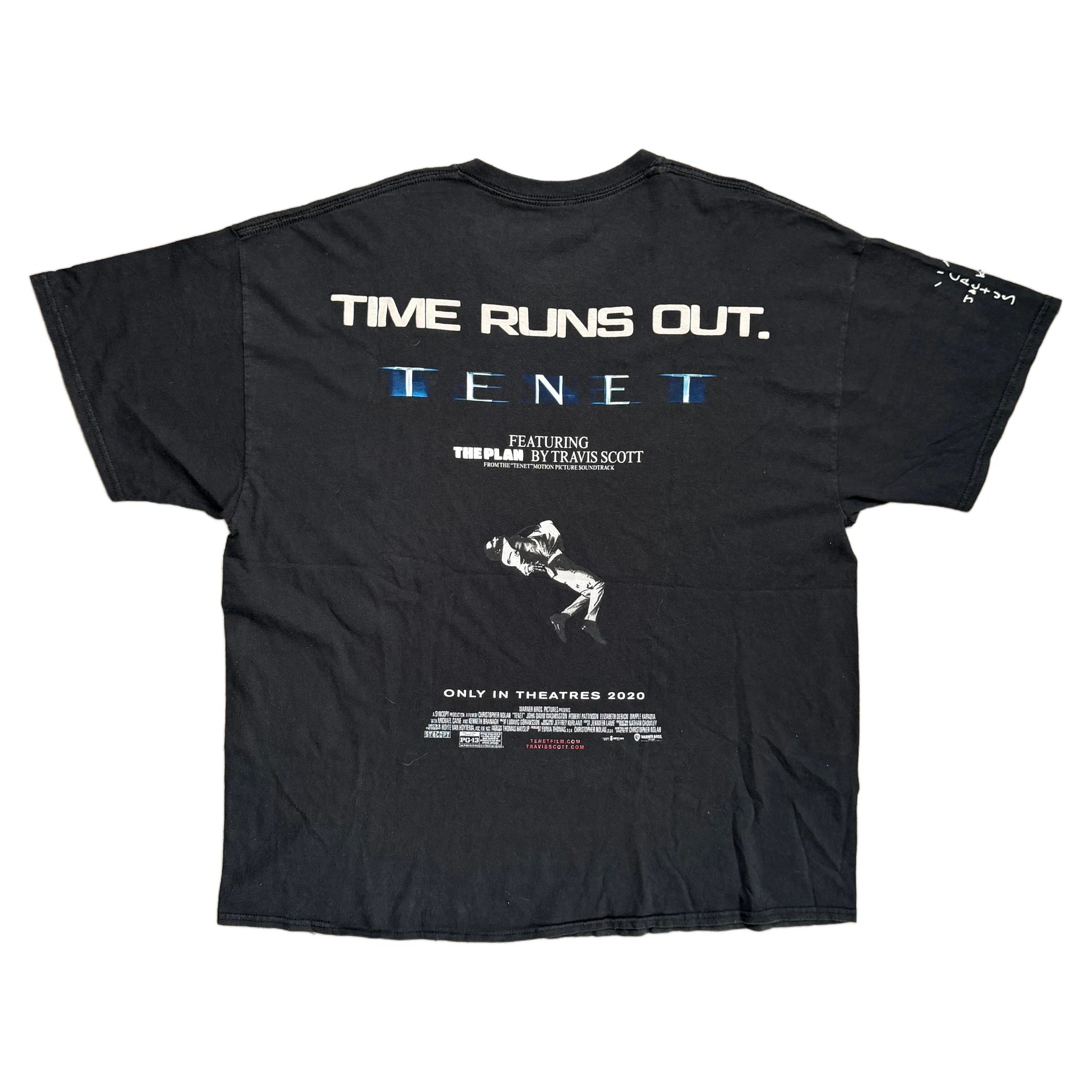 Travis Scott Tenet T-Shirt - Black - XL