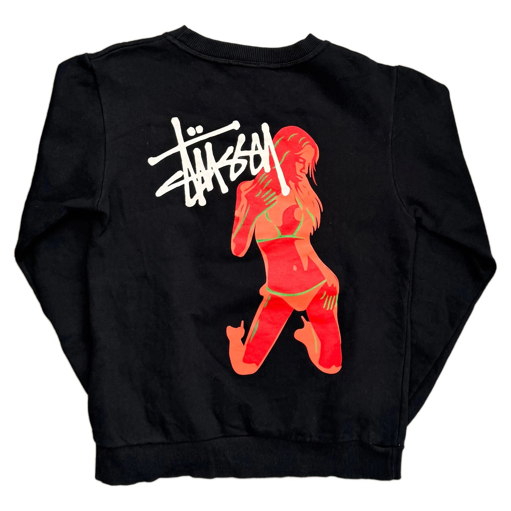 Stussy Sweatshirt - Black - S