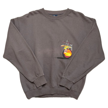 Stussy Sweatshirt - Grey - M