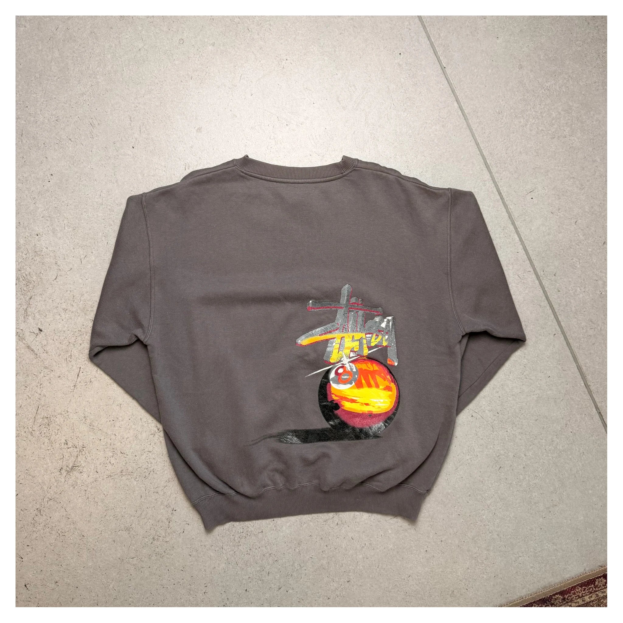 Stussy Sweatshirt - Grey - M
