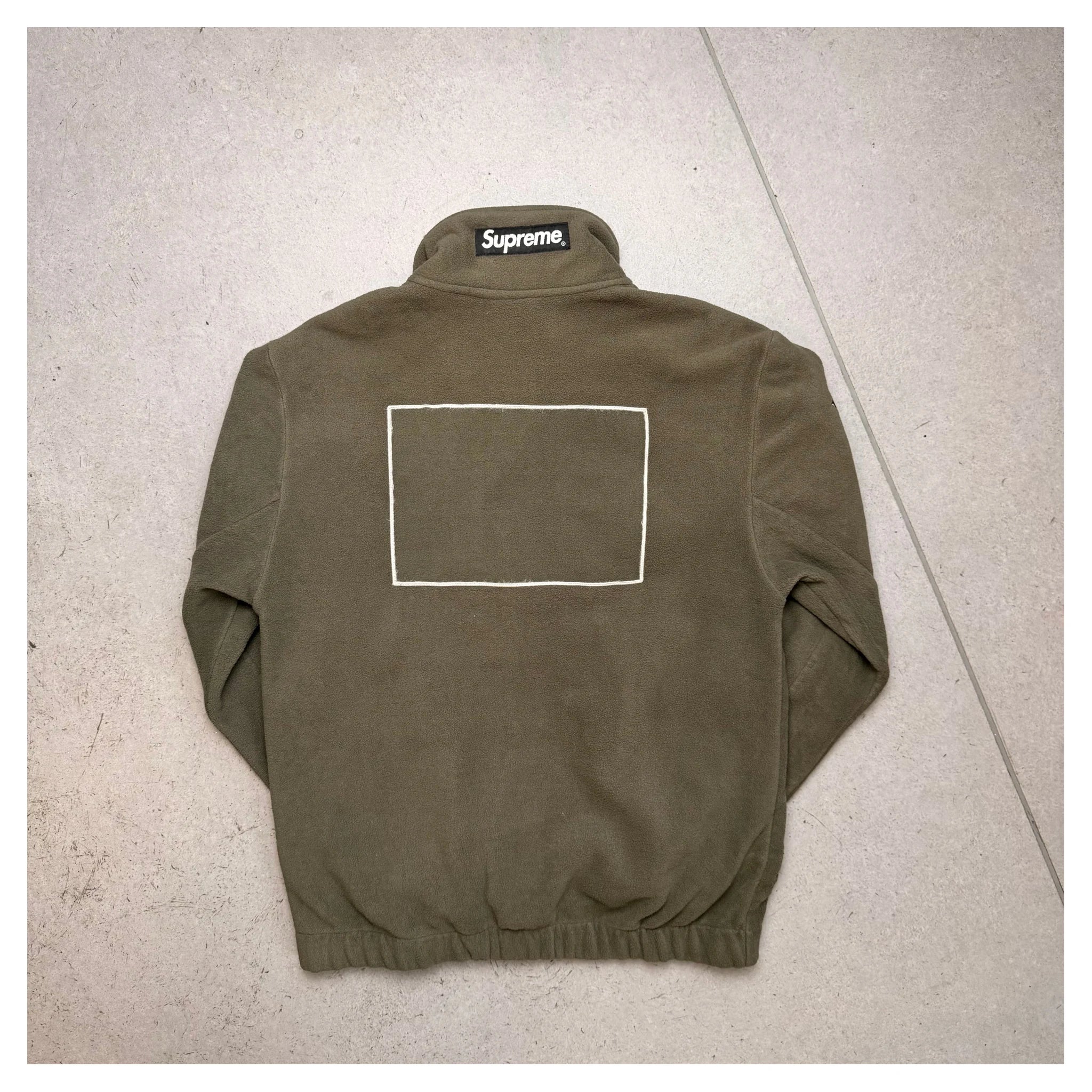 Supreme x The North Face Fleece - Green - S