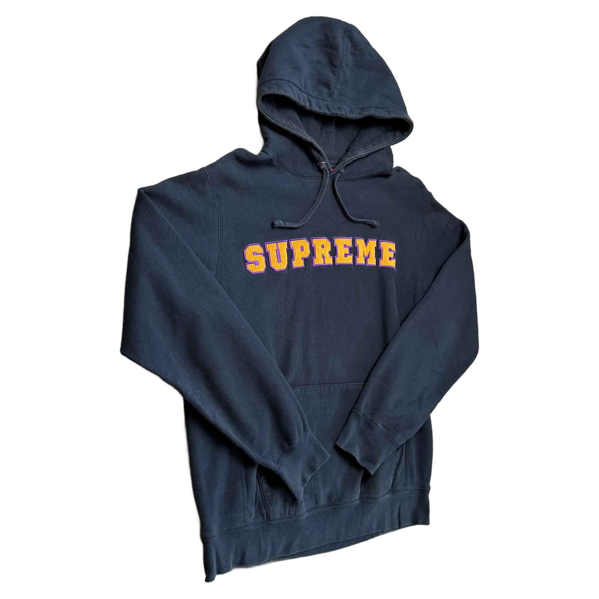 Supreme Hoodie - Navy Blue - M