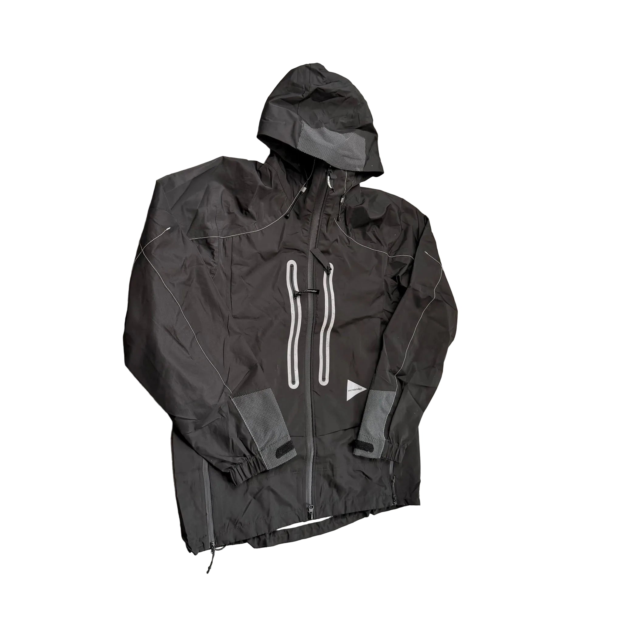 and wander Jacket - Black - M