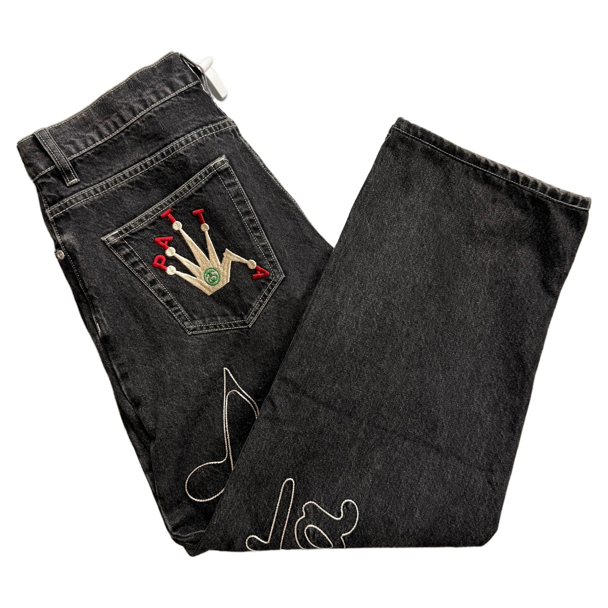 Stussy x Patta Jeans - Black - 32