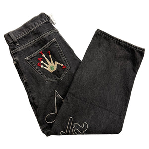 Stussy x Patta Jeans - Black - 32