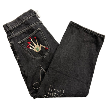 Stussy x Patta Jeans - Black - 32
