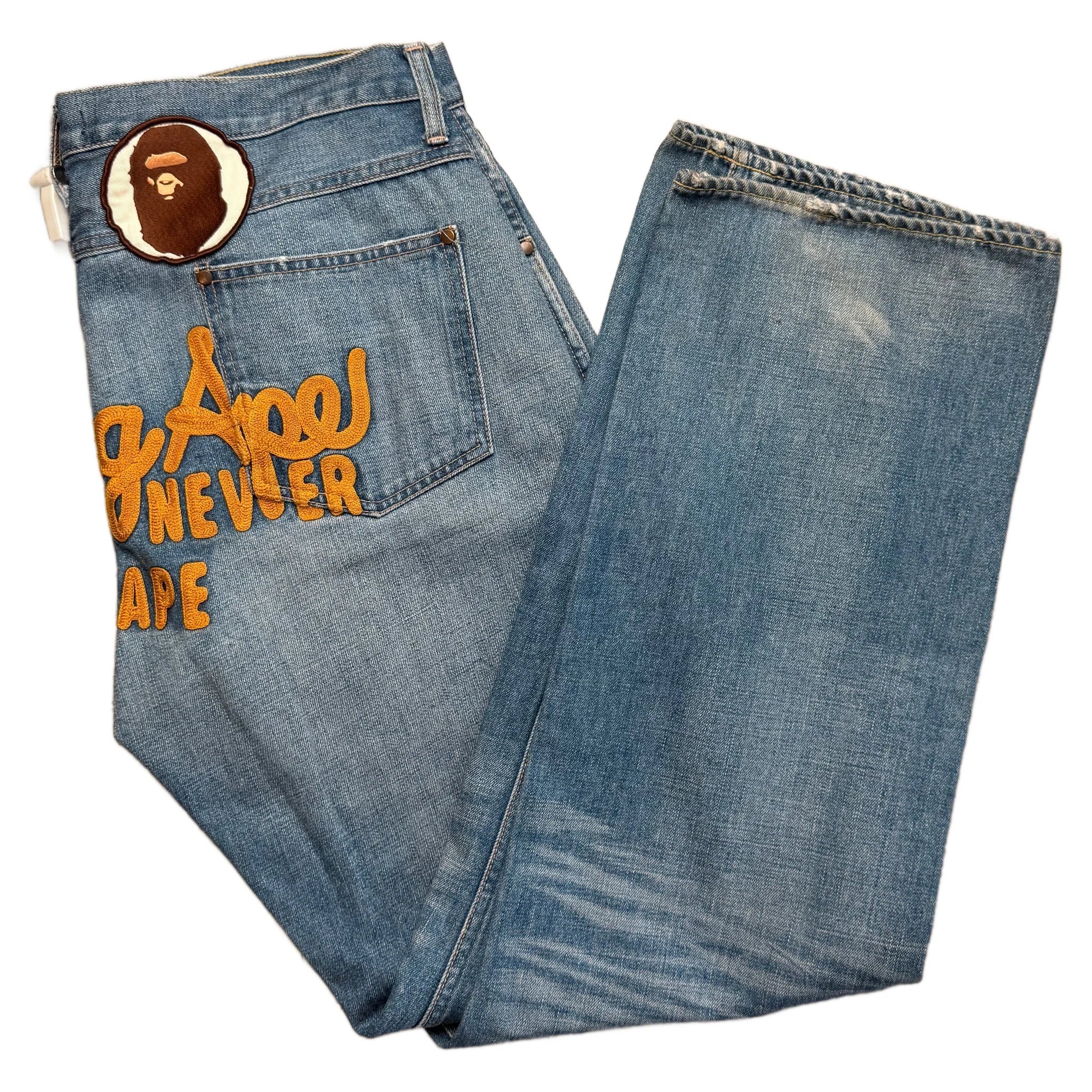 A Bathing Ape (BAPE) Jeans - Blue - XL