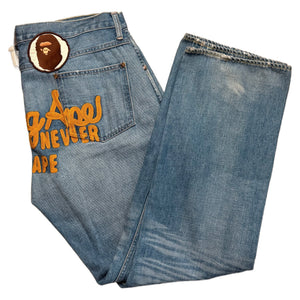 A Bathing Ape (BAPE) Jeans - Blue - XL