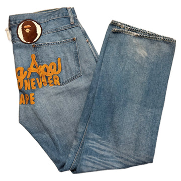 A Bathing Ape (BAPE) Jeans - Blue - XL