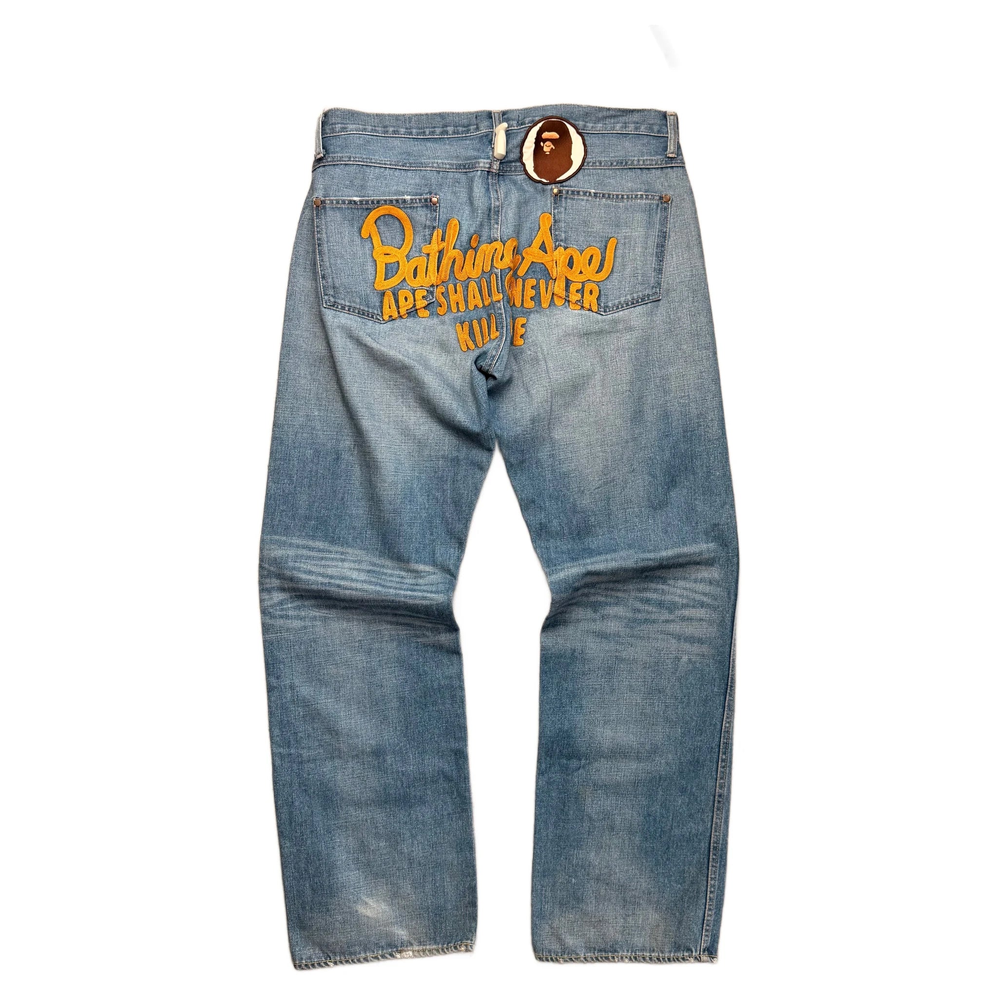 A Bathing Ape (BAPE) Jeans - Blue - XL