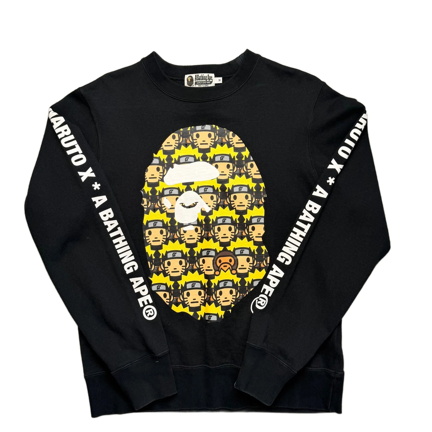 BAPE x Naruto Sweatshirt - Black - M