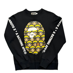 BAPE x Naruto Sweatshirt - Black - M