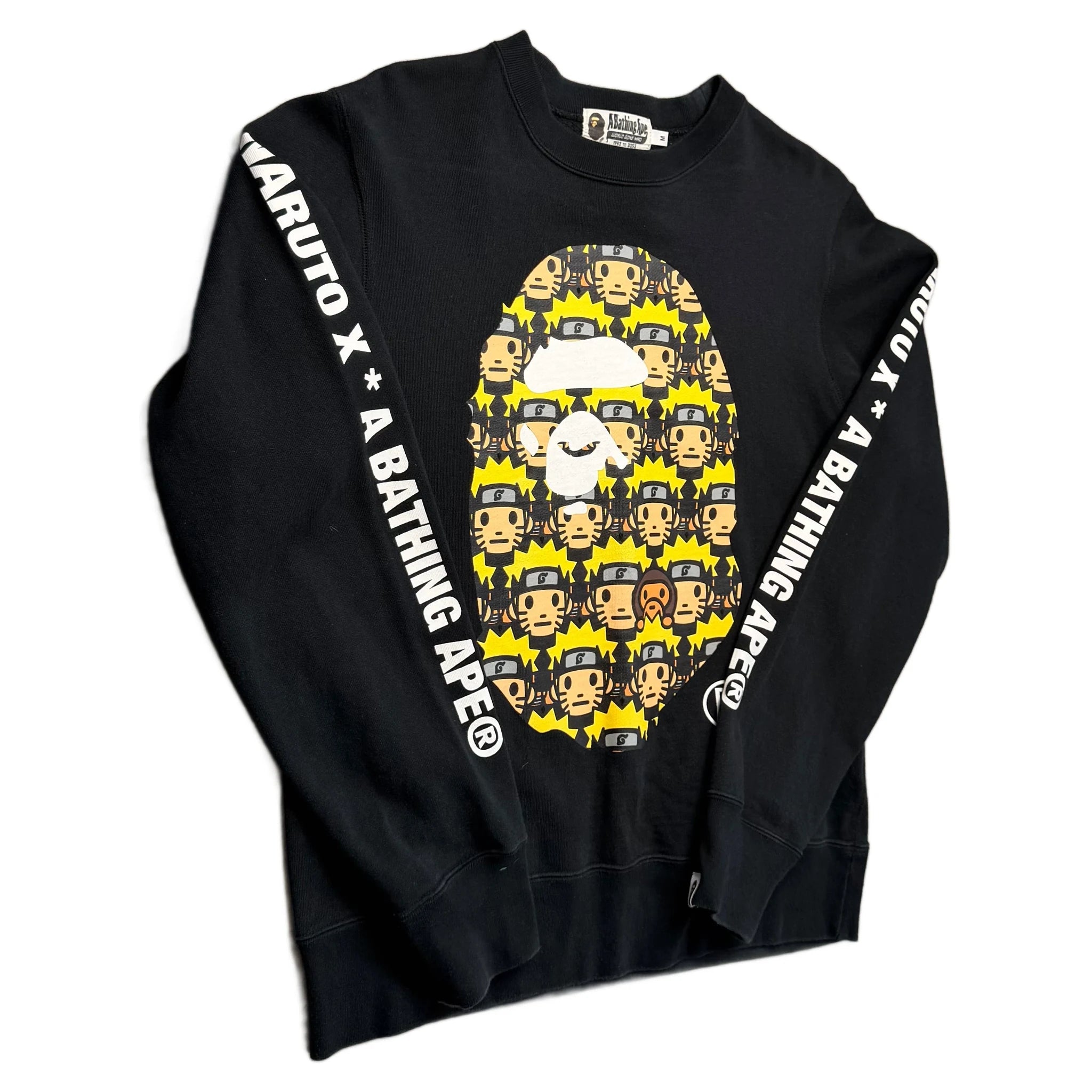 BAPE x Naruto Sweatshirt - Black - M
